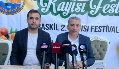 2. Baskil Kayısı ve Kültür Festivali 30 Ağustos Cumartesi günü başlıyor