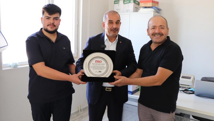 BAŞKAN ALAN: “İLİMİZ FİRMALARI ÜLKEMİZ EKONOMİSİNE ÖNEMLİ KATKILAR SUNUYOR”