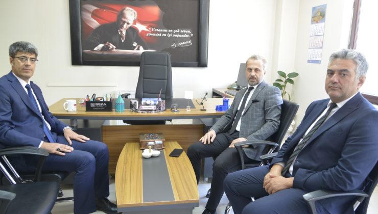 Milli Eğitim Müdürü Beraat Şahin İlçe Ziyaretlerini Sürdürüyor