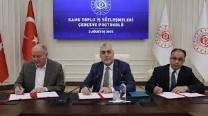 Kamu Toplu İş Sözleşmeleri Çerçeve Protokolü imzalandı