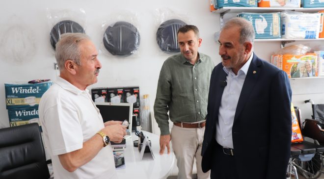 BAŞKAN ALAN: “MEDİKAL ESNAFLARININ SORUNLARINA ÇÖZÜM ÜRETMEK İÇİN ÇALIŞIYORUZ”