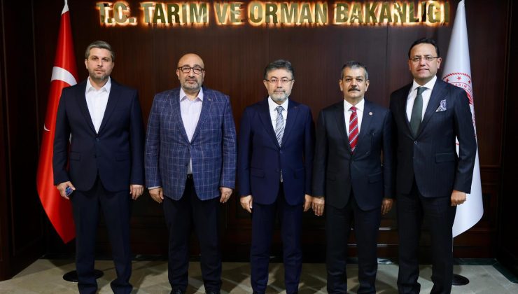 AK Parti Elazığ Milletvekillerinden Tarım ve Orman Bakanlığı’na Ziyaret