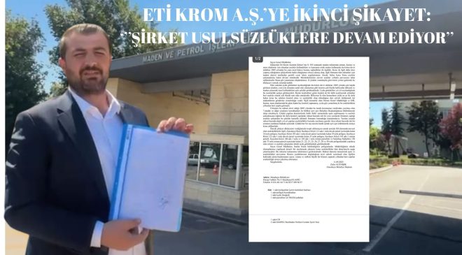 Alacakaya Belediye Başkanı Altınışık Eti Krom A.Ş’yi usulsüz işlem yaptığı gerekçesi ile şikayet etti