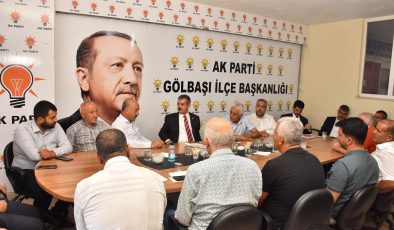 Milletvekili Keleş,  Adıyaman Gölbaşı’nda