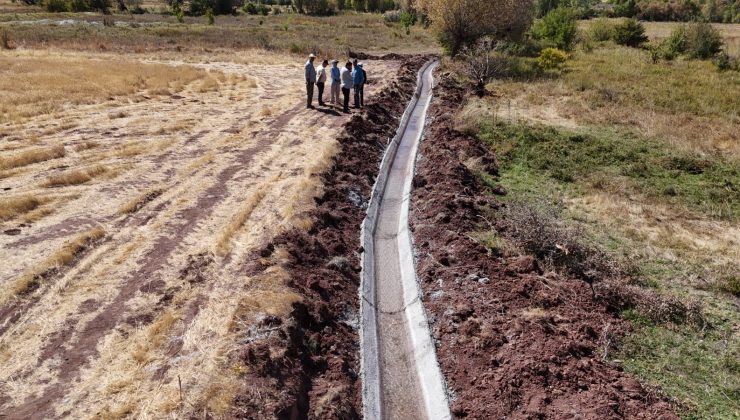 Maden Işıktepe Köyü Sulama Suyu Tesisi Hizmete Açıldı