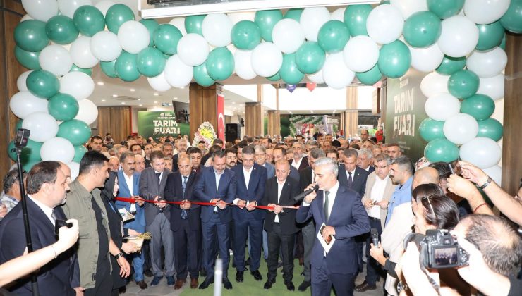 ELAZIĞ BELEDİYESİ TARIM FUARI TÖRENLE AÇILDI