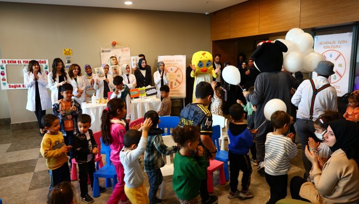 Fethi Sekin Şehir Hastanesi’nde ‘Dünya El Yıkama Günü’ Etkinliği Düzenlendi