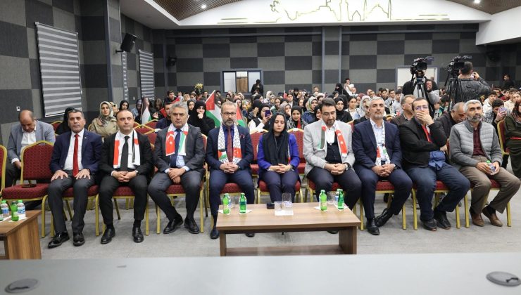 Elazığ’da ‘Filistin Gecesi’ Programı düzenlendi