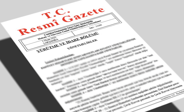 Resmi Gazete başlıkları