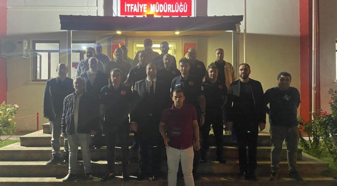 Saadet Partisi’nden İtfaiye Müdürlüğü’ne Ziyaret