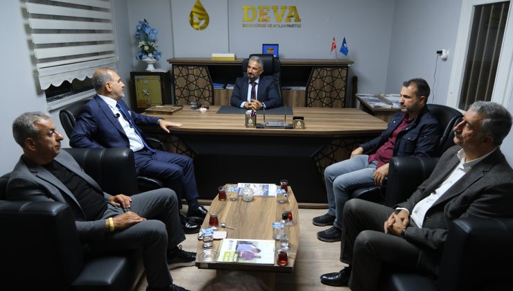 ELAZIĞ TSO’DAN DEVA PARTİSİ’NE ZİYARET