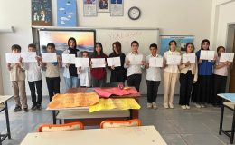 Arıcak’ta Okullardan Filistin’e Destek Mesajı