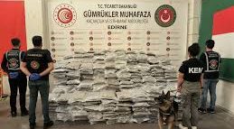 Gümrükler Muhafaza ekiplerinden 809 milyon TL değerinde uyuşturucu operasyonu