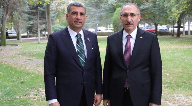 GÜRSEL EROL YENİ HASTANE BİNASIYLA İLGİLİ REKTÖR GÖKTAŞ’I ZİYARET ETTİ