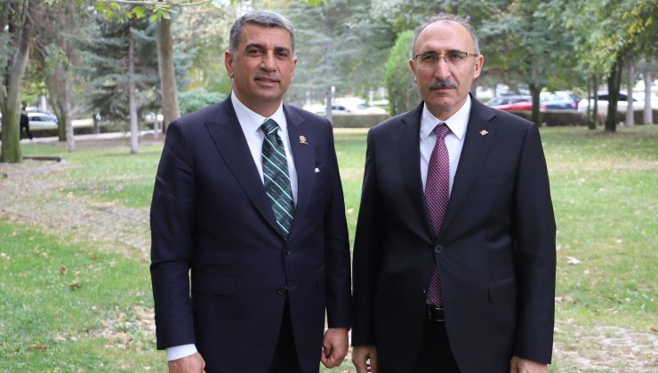 GÜRSEL EROL YENİ HASTANE BİNASIYLA İLGİLİ REKTÖR GÖKTAŞ’I ZİYARET ETTİ