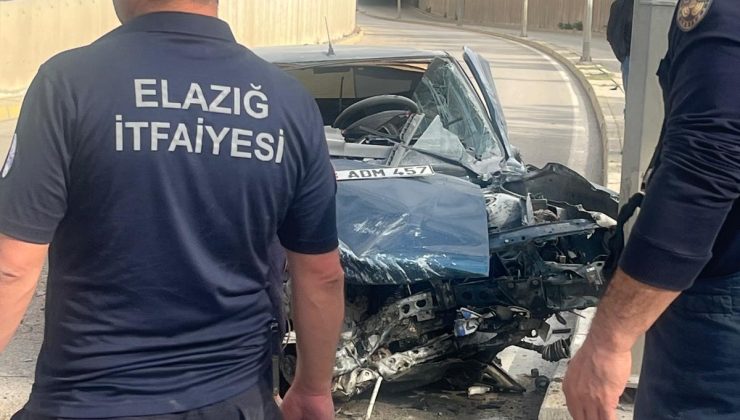 ELAZIĞ’DA FECİ KAZA ‘İ AĞIR 5 YARALI
