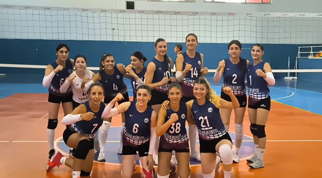 ELAZIĞ BELEDİYESPOR KADIN VOLEYBOL TAKIMI, LİGDE FIRTINA GİBİ ESİYOR!