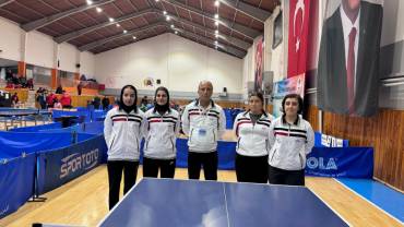 ELAZIĞ BELEDİYESPOR MASA TENİSİ KADIN TAKIMI’NA SÜPER LİG’TE 5 TE 5 BAŞARI