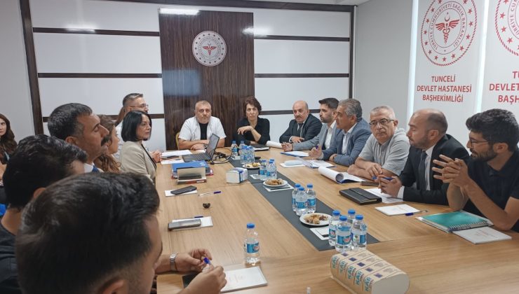 Elazığ’da Sağlık Tesisleri Değerlendirme toplantısı