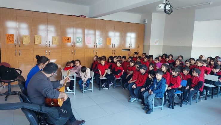 Arıcak’ta “Müzik Aletlerini Tanıyoruz” Etkinliği