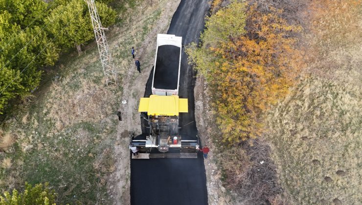 Elazığ İl Özel İdaresi’nin BSK Asfalt Çalışmaları Sürüyor