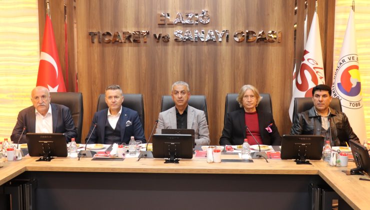 ELAZIĞ VE MERSİN TSO’LARINDAN GÜÇLÜ İŞBİRLİĞİ