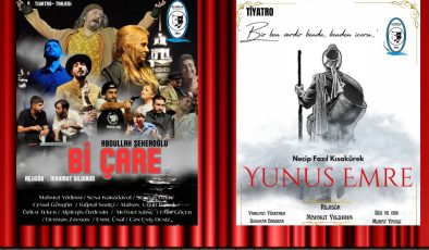 KASIM AY’INDA İKİ BÜYÜK OYUN SAHNEDE….