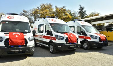 Sağlık Bakanlığı’ndan Elazığ’a 3 Yeni Ambulans Desteği