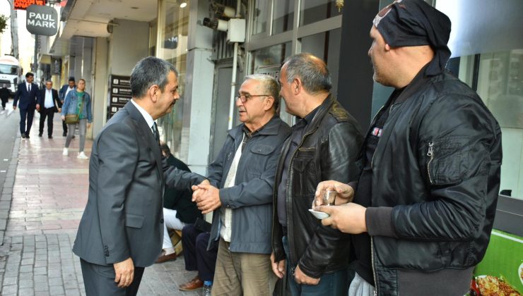 Milletvekili Keleş’ten İzzet Paşa Mahallesi’nde esnaf ve vatandaş buluşması