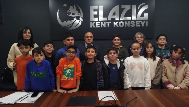 Elazığ Kent Konseyi Çocuk Meclisi, 2025 yılının değerlendirmesi ve 2026 yılı proje planlaması için bir araya geldi.