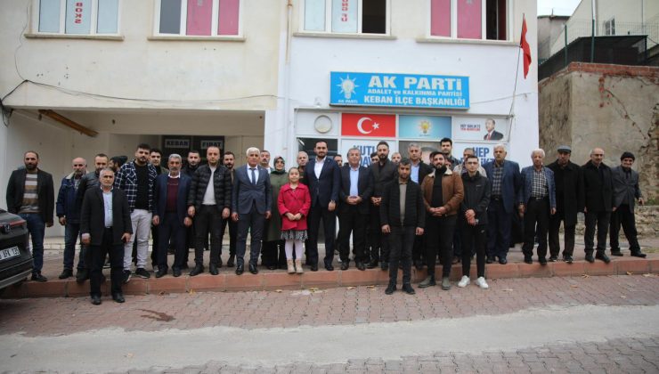 AK PARTİ İL BAŞKANI SENCER SELMANOĞLU, AĞIN, KEBAN VE BASKİL’DE DANIŞMA MECLİSİ TOPLANTILARINA KATILDI