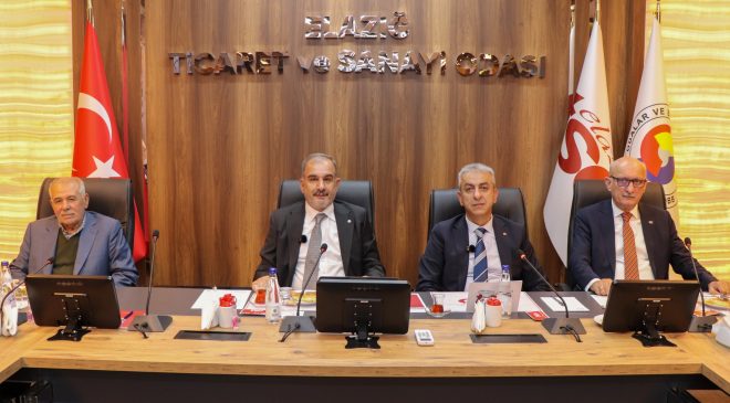 ELAZIĞ TSO KASIM AYI MECLİS TOPLANTISI GERÇEKLEŞTİRİLDİ