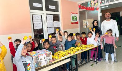 Arıcak İlkokulu’nda “Dürüstlük Manavı” Etkinliği Düzenlendi