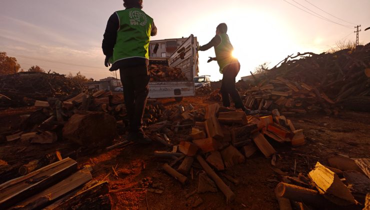 Elazığ İHH’dan 300 Aileye Yakacak Yardımı