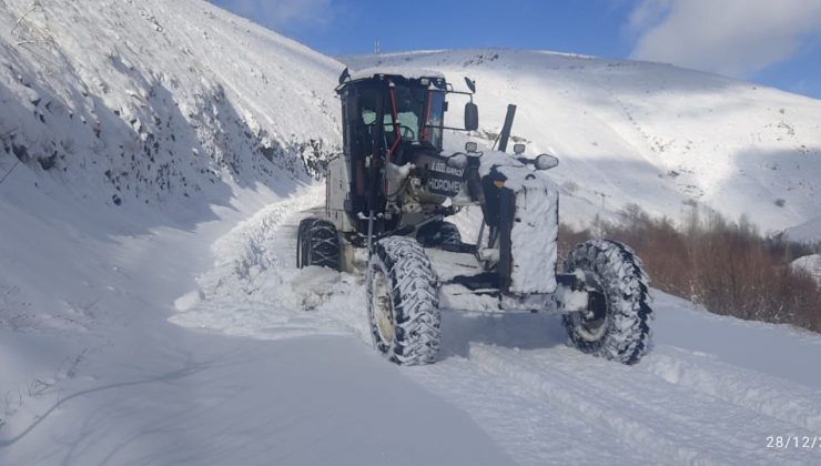 ELAZIĞ İL ÖZEL İDARESİ KARLA MÜCADELE ÇALIŞMALARINI KESİNTİSİZ SÜRDÜRÜYOR