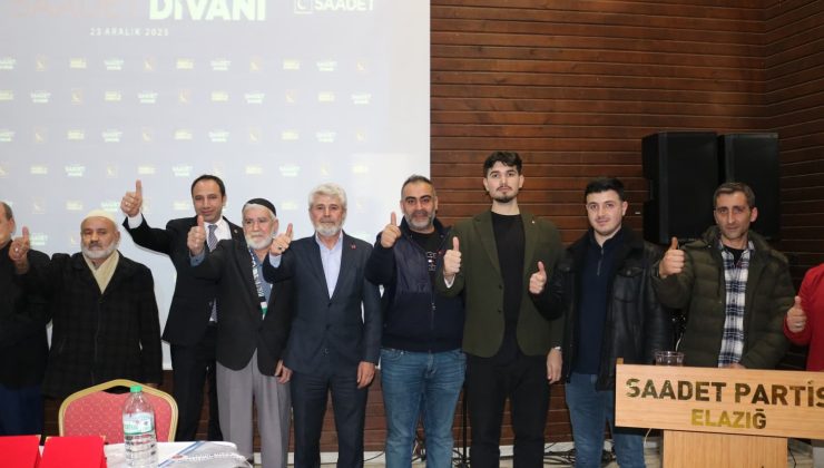 SAADET PARTİSİNDEN MİTİNG HAVASINDA DEV DİVAN TOPLANTISI