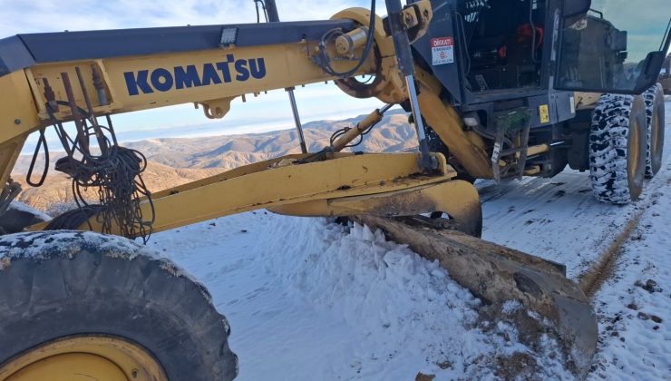 Elazığ İl Özel İdaresi Karla Mücadele Sezonunu Başlattı