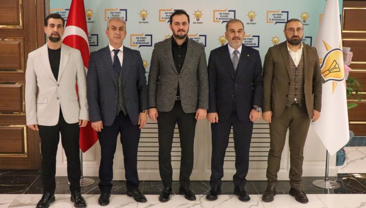 BAŞKAN ALAN’DAN AK PARTİ İL BAŞKANLIĞINA ZİYARET