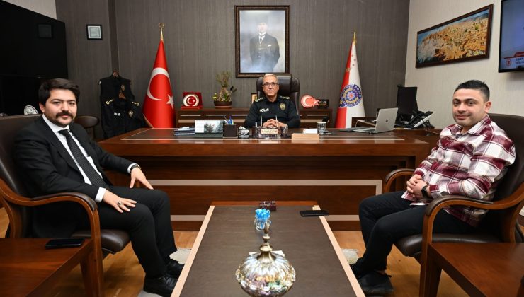 Türk Büro-Sen’den İl Emniyet Müdürü Karayel’e Ziyaret