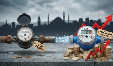 Elazığ’da suya yüzde 40 zam