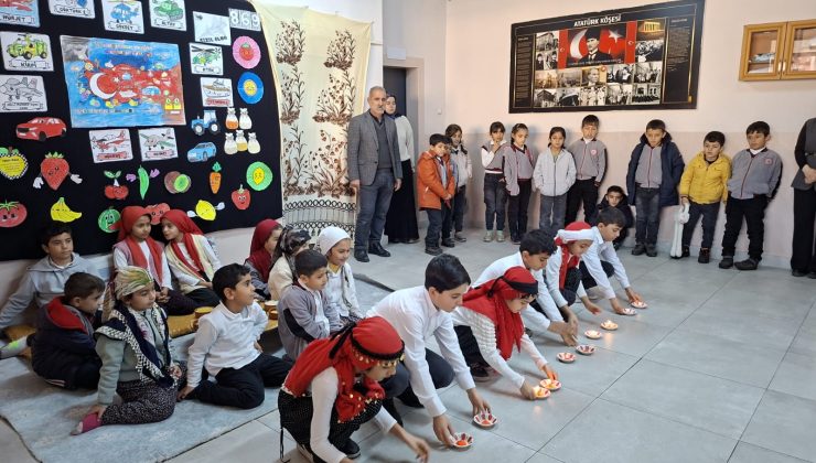 Arıcak Erimli İlkokulu’nda Yerli Malı Haftası Coşkuyla Kutlandı