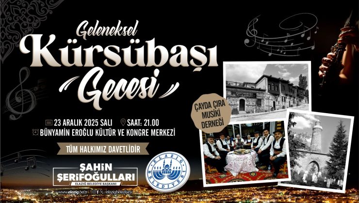 Musiki dernekleri tarafından her ayın 23’ünde Kürsübaşı Gecesi programları düzenlenecek.