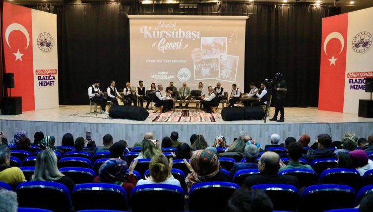 Elazığ Belediyesi, Kürsübaşı Gecesi programları düzenlemeye devam ediyor.