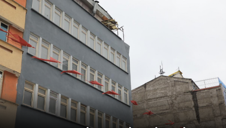 Eski Hazar Vergi Dairesi binası emekliler için sosyal bir buluşma alanı olacak