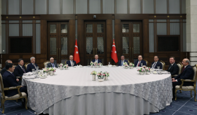 Erdoğan, yasama, yürütme ve yargı organlarının temsilcileriyle görüştü