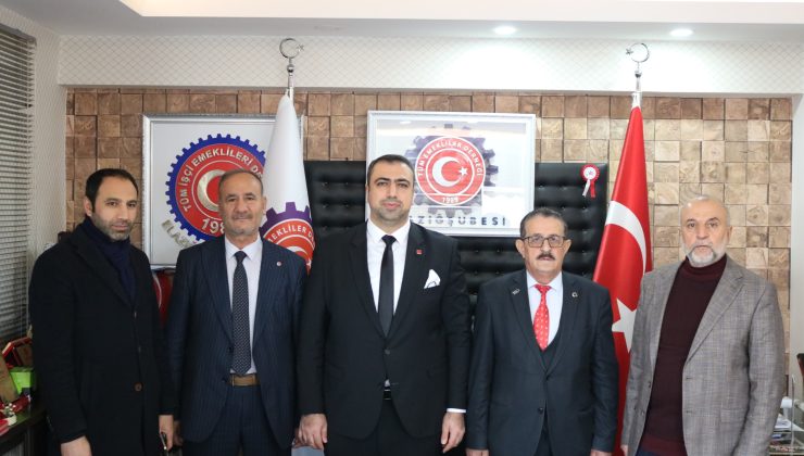 SAADET PARTİSİNDEN EMEKLİ DERNEKLERİNE ZİYARET.