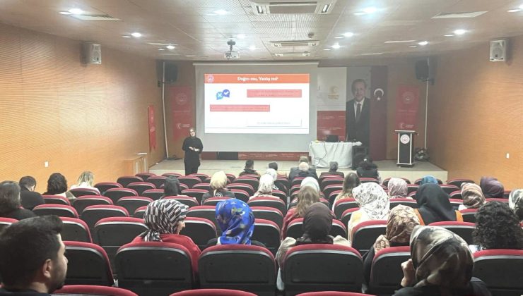 Elazığ’da Kadına Yönelik Şiddetle Mücadele Eğitimi