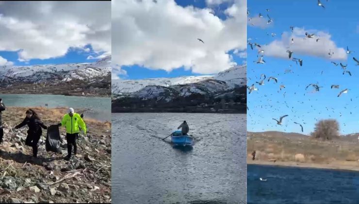 Sivrice’de tavşan ve martılar unutulmadı..