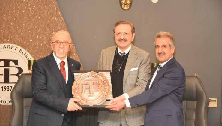 TOBB Başkanı Hisarcıklıoğlu: “Başkan Dumandağ’ın bilgi ve tecrübesinden istifade ediyorum.”
