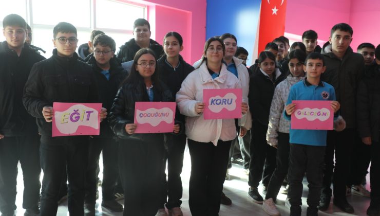 Esra Zafer Eşref Yıldırım Ortaokulu’ndan 100 öğrenci Elazığ İl Özel İdaresi Bilim Merkezi’ni ziyaret etti.